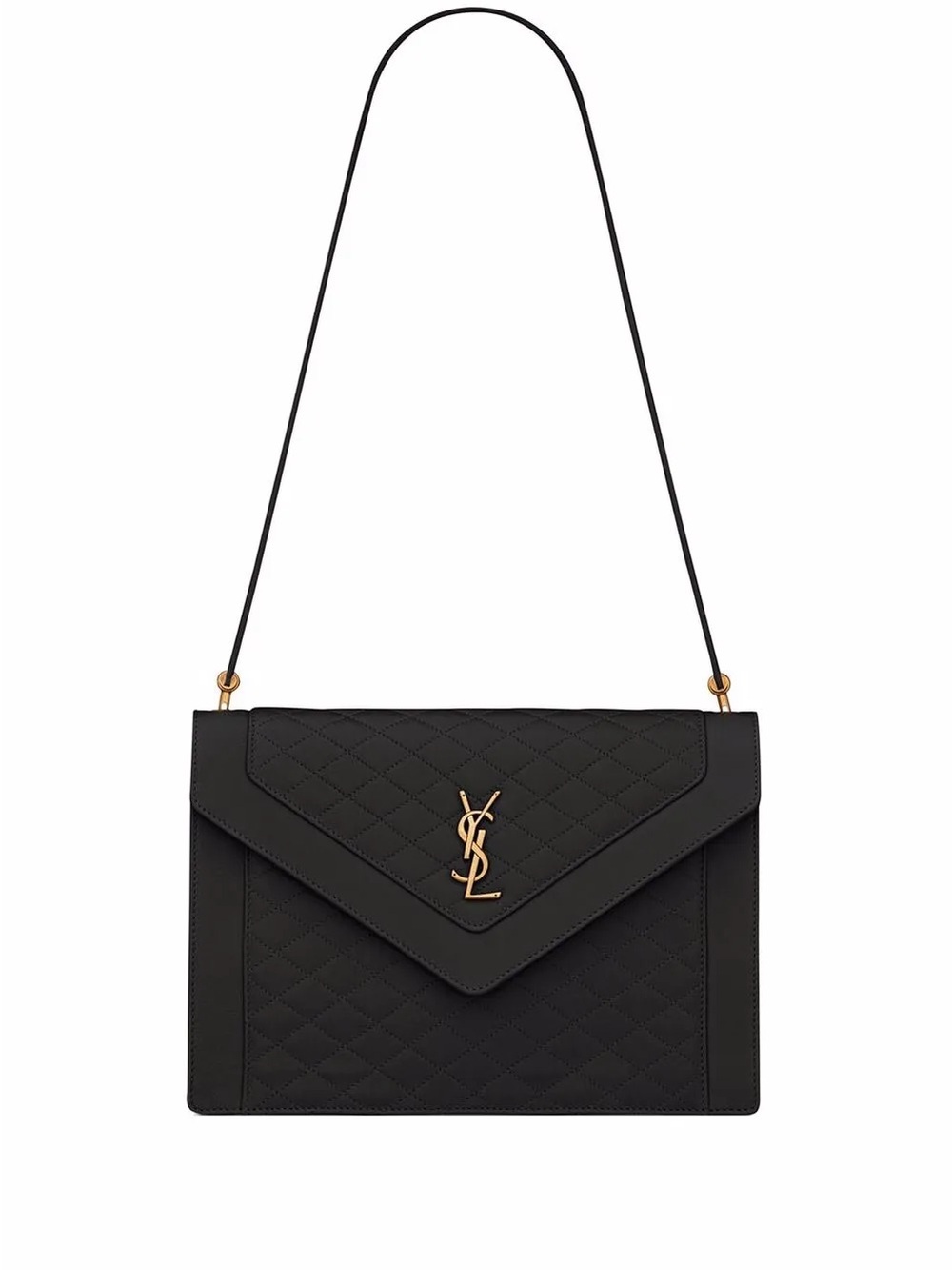 Saint Laurent Gaby Black Quilted Leather Shoulder Bag